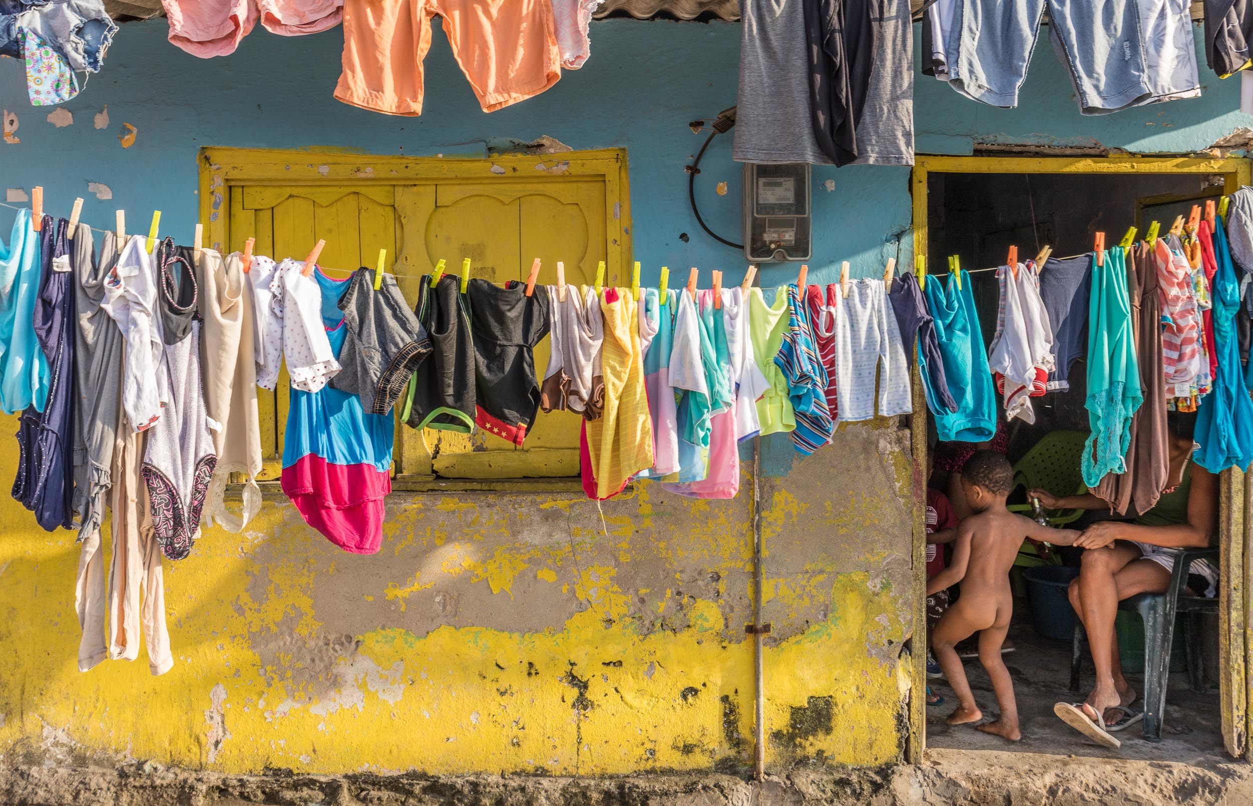 Colombia-Santa-Cruz-del-Islote-Laundry