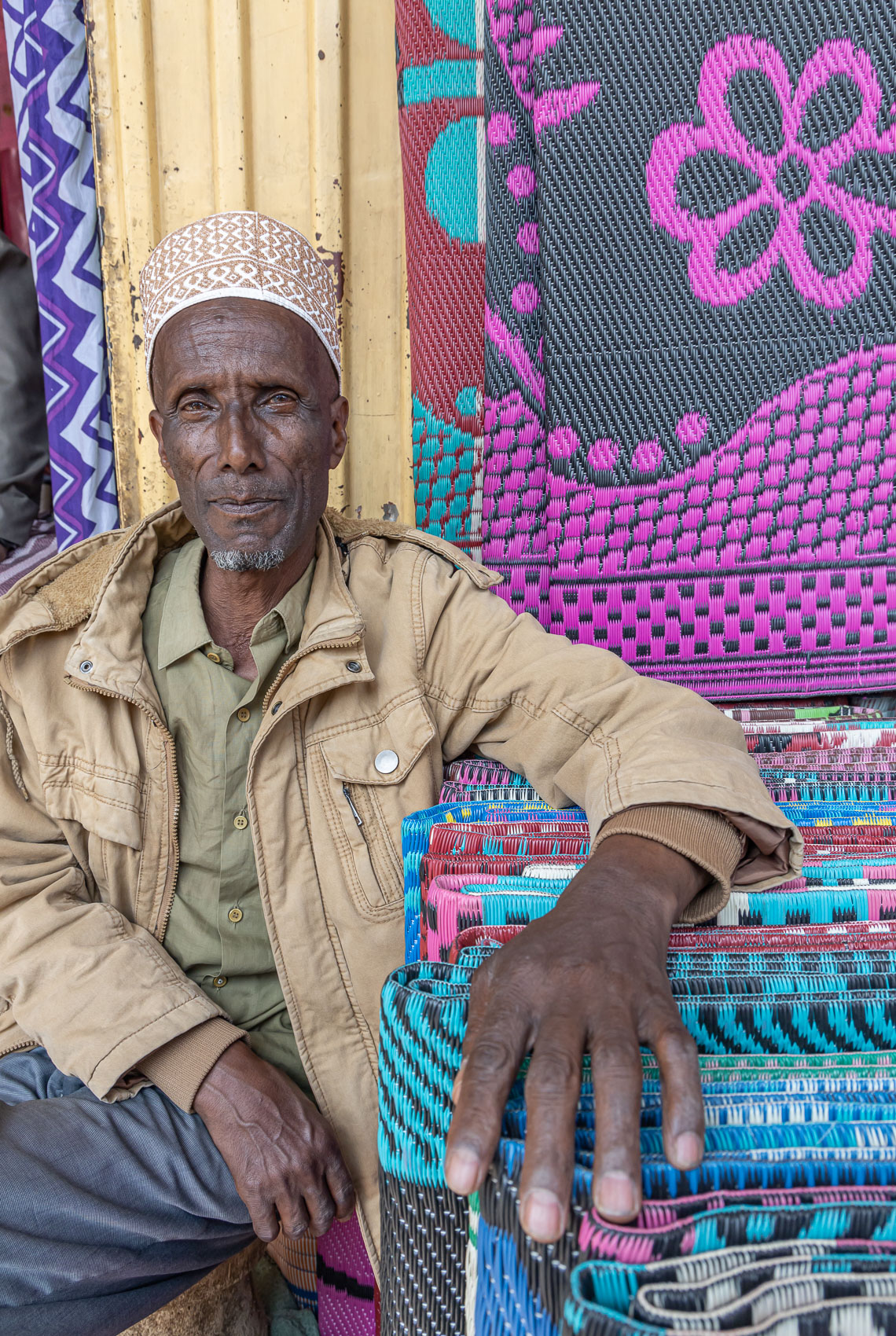 Ethiopia-Addis-Ababa-Carpet-Seller-Hand