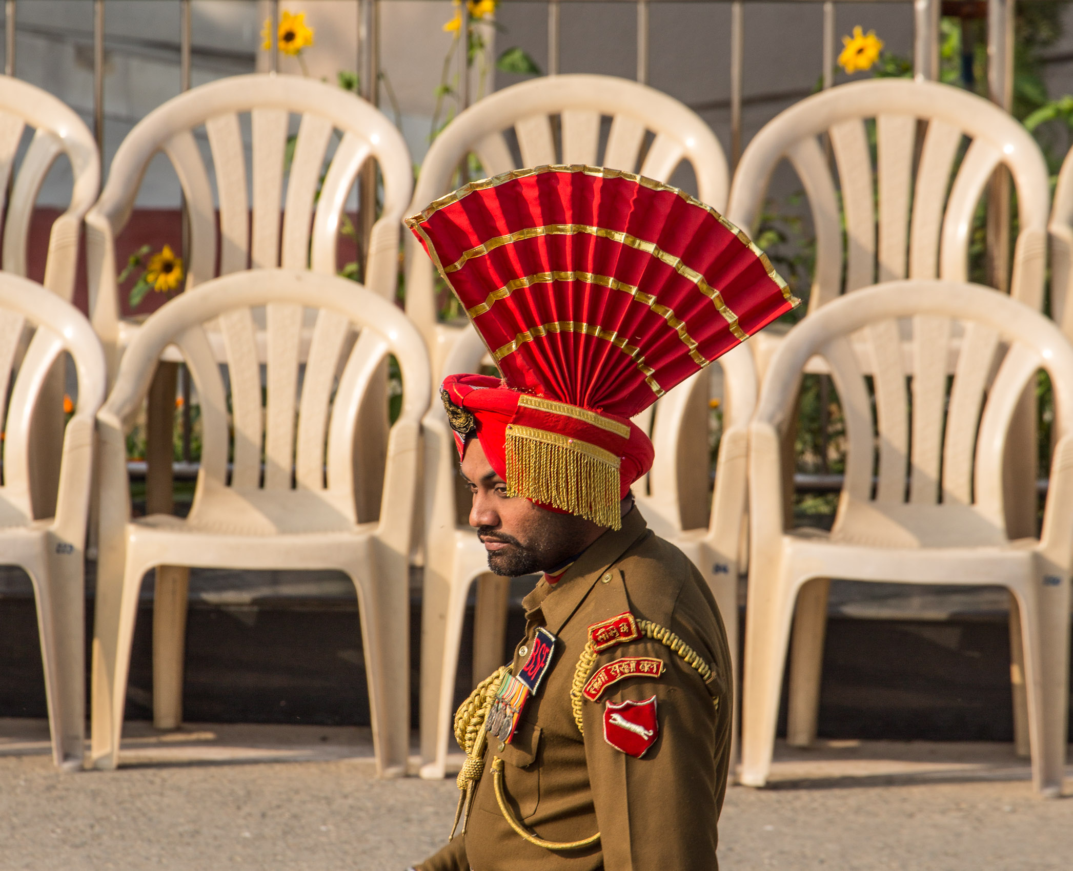 India-Punjab-Amritsar-Border-Ceremony-Headdress