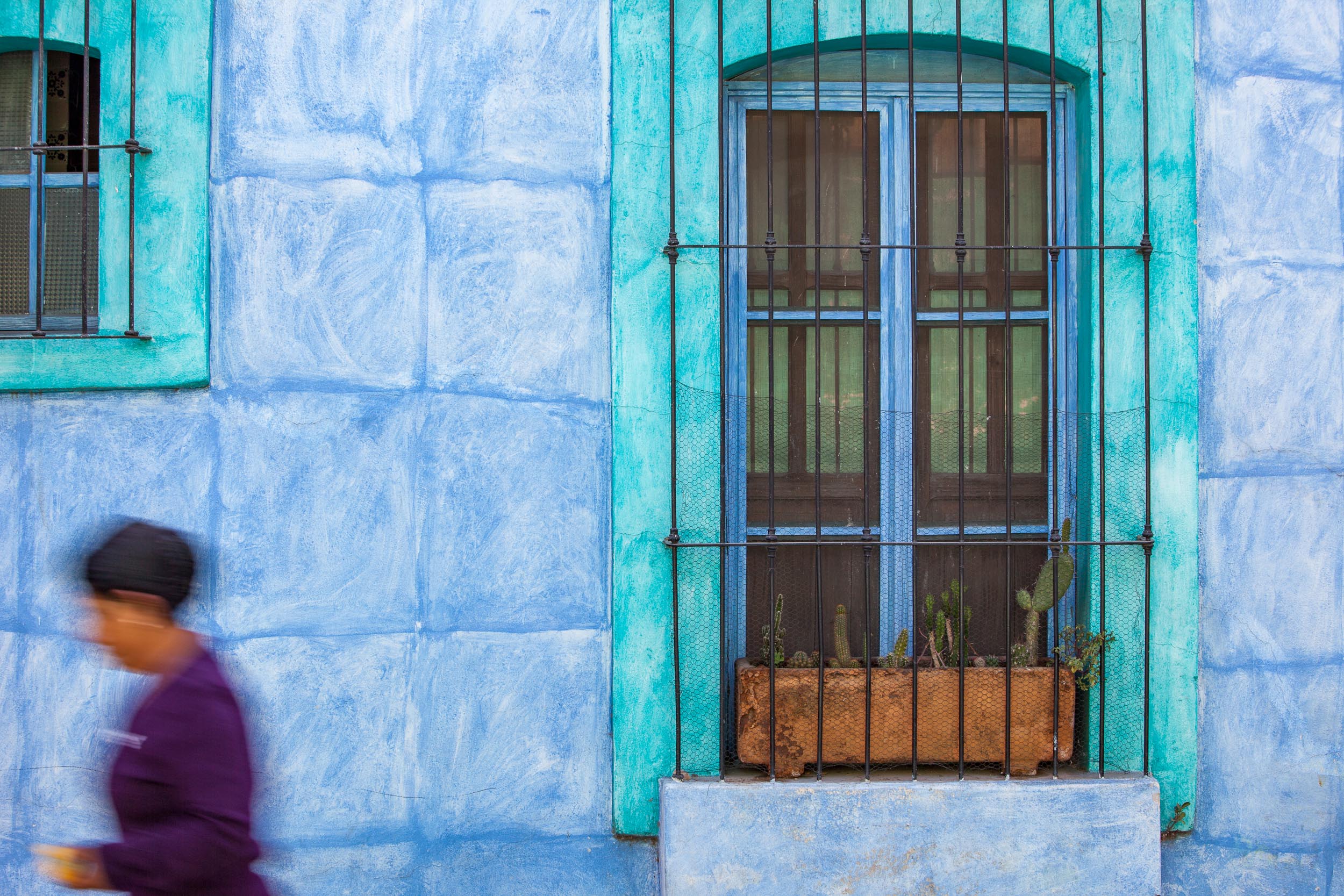 Mexico-Oaxaca-Blue-House